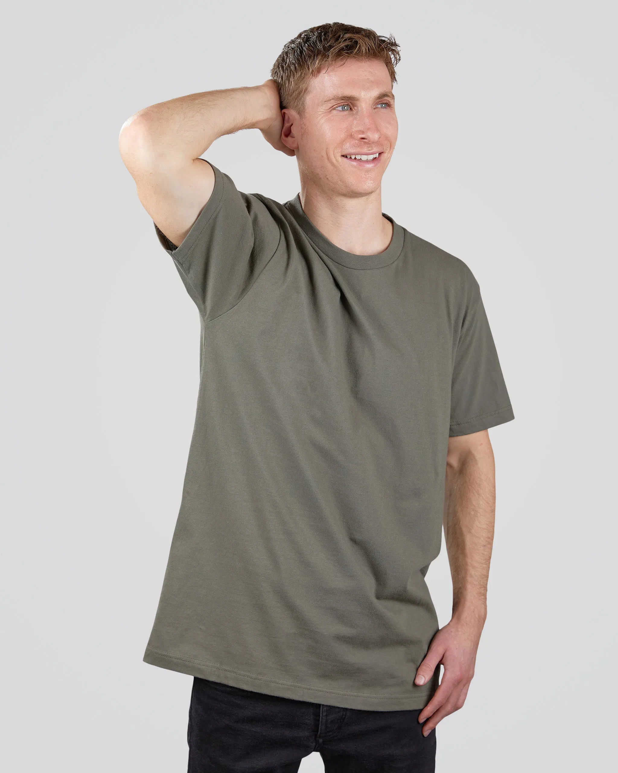 Sweat Proof Crewneck T-Shirt for Men sold by Social Citizen