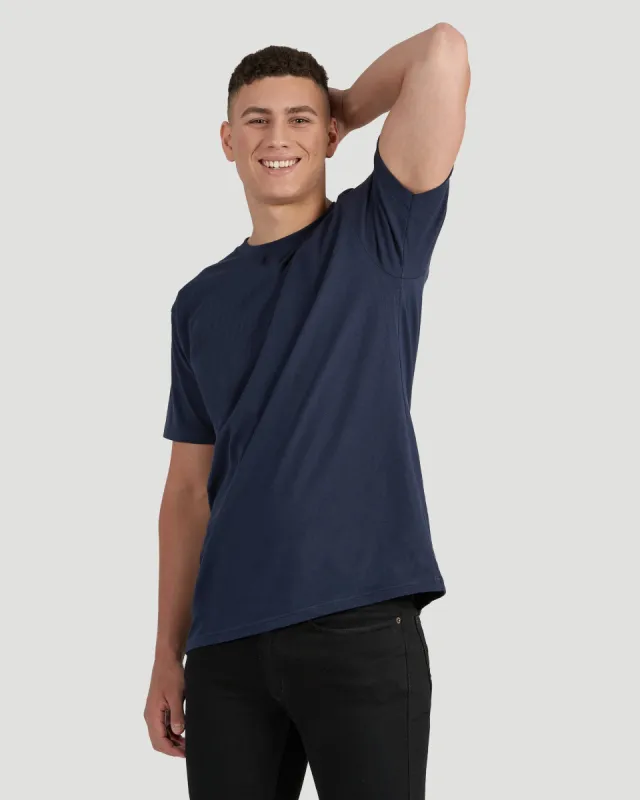 Sweat Proof Crewneck T-Shirt for Men sold by Social Citizen
