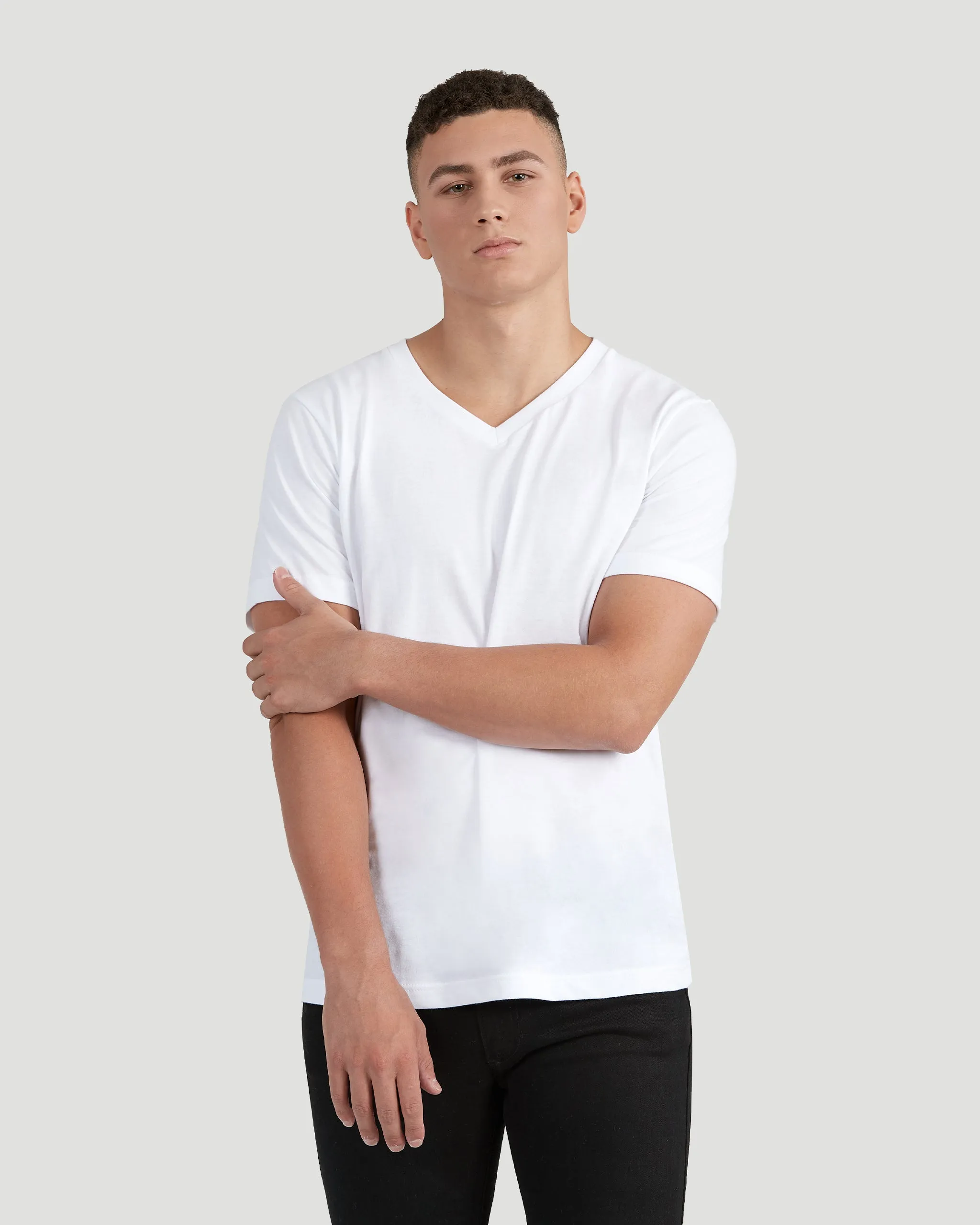 Sweat Proof V-Neck T-Shirt for Men sold by Social Citizen product image thumbnail 2