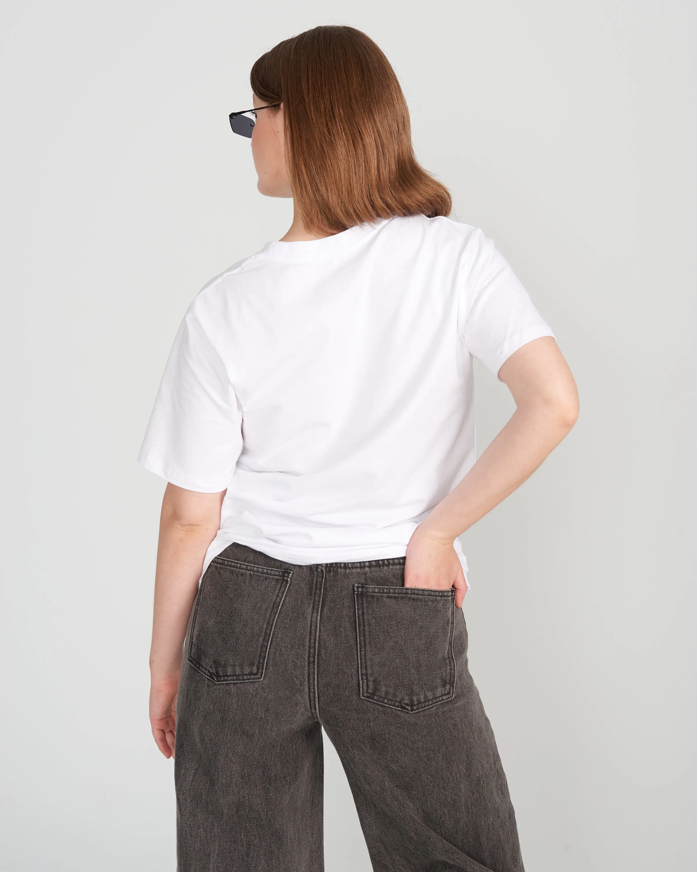 Sweat Proof Crewneck T-Shirt for Women sold by Social Citizen product image thumbnail 3