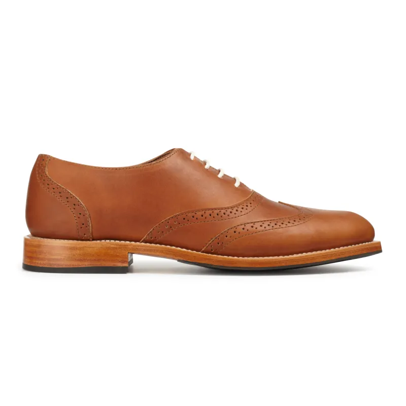 The Clásico in Caramel - (av) sold by Adelante Shoe