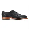 The Romero in Onyx ~ Standard/Narrow sold by Adelante Shoe