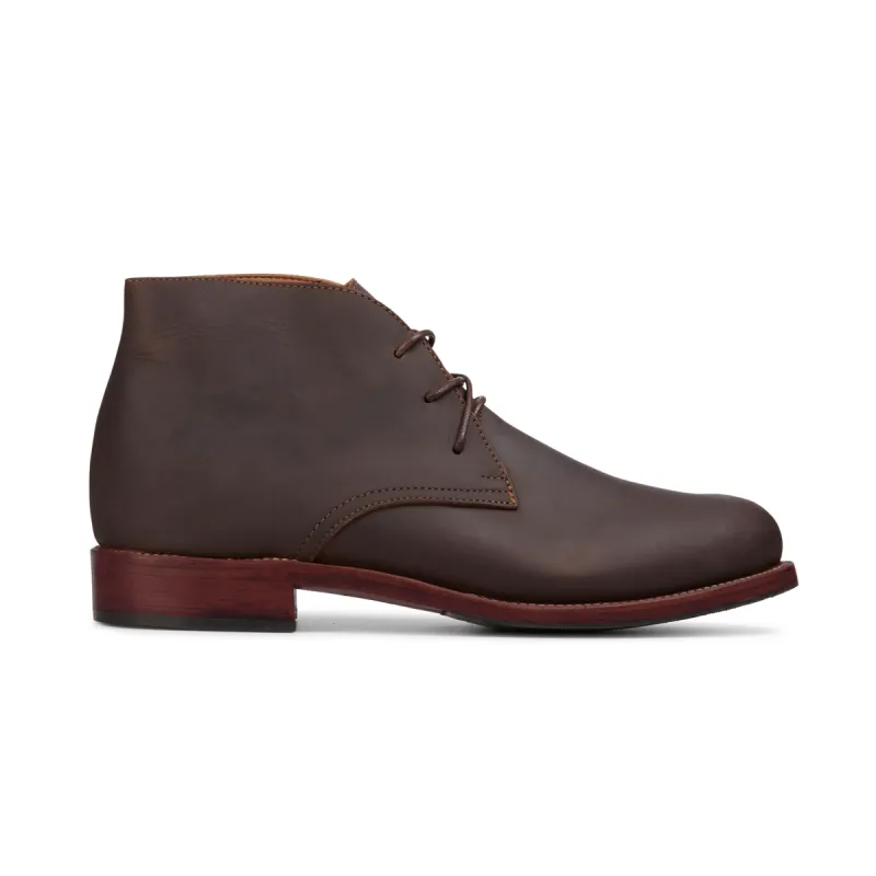 The Santiago in Mahogany ~ Standard/Narrow sold by Adelante Shoe