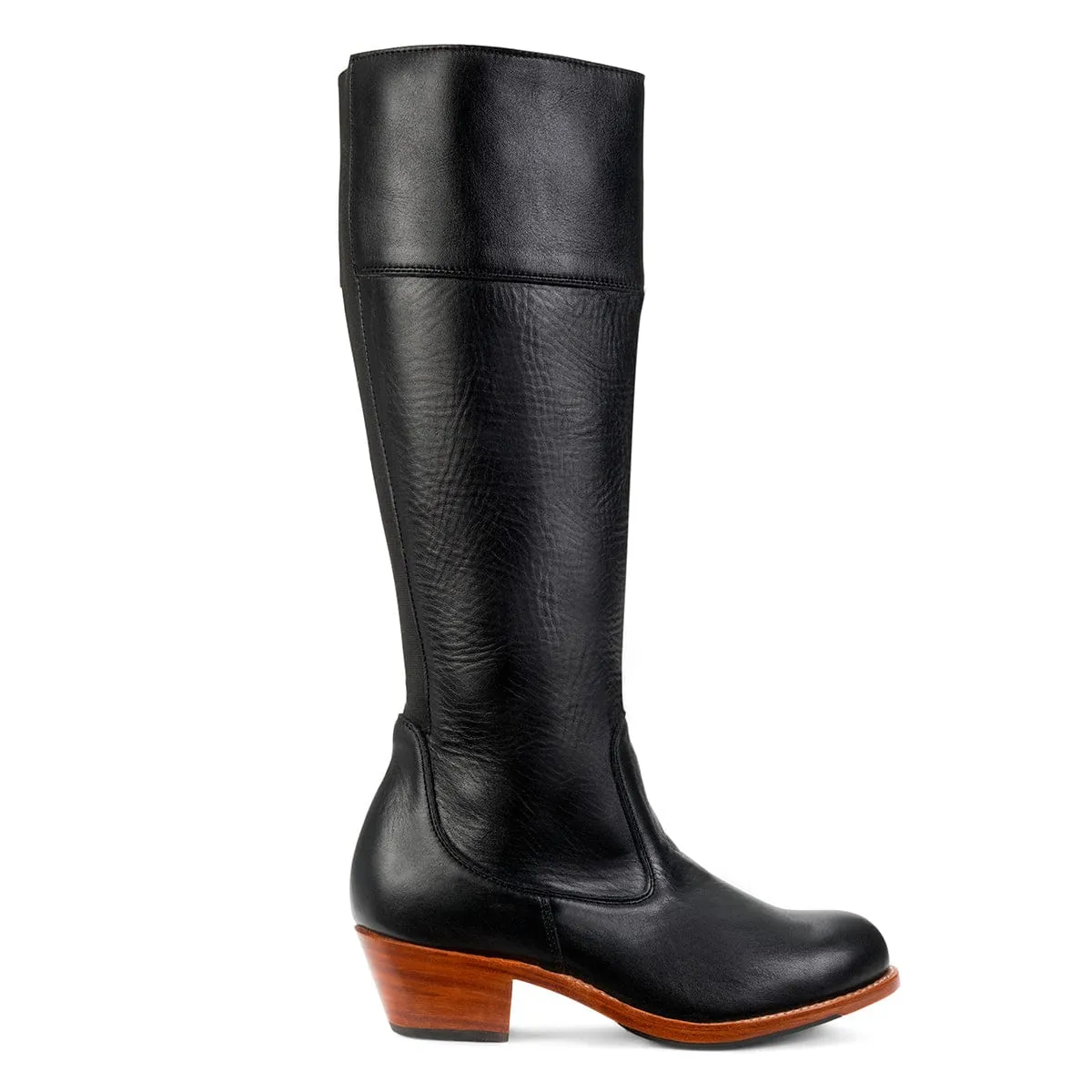 The Condesa in Onyx ~ Wide ~ Narrow Calf 29cm sold by Adelante Shoe