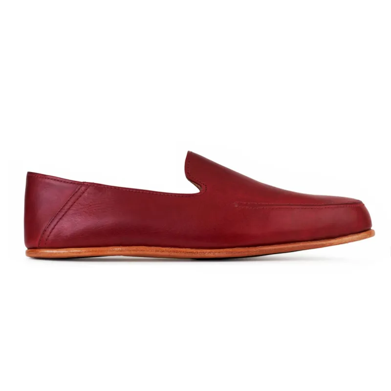 The Tomas in Pomegranate ~ Super Wide sold by Adelante Shoe