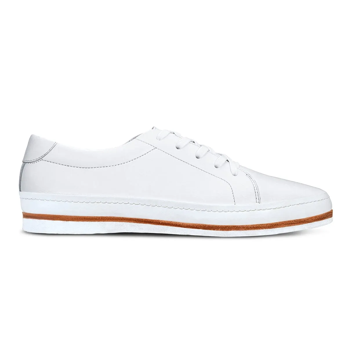 The Men's Brisa in White ~ Standard/Narrow sold by Adelante Shoe