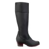 The Condesa in Black ~ Very Wide ~ Wide Calf 51cm sold by Adelante Shoe