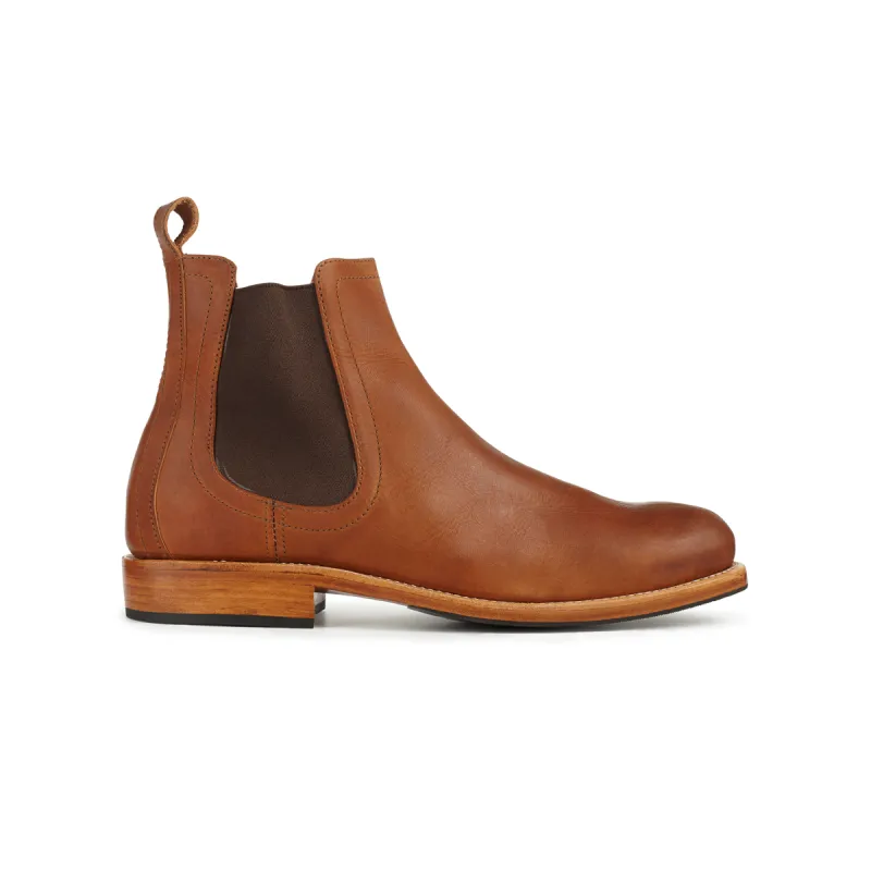 The Mendoza in Caramel ~ Wide sold by Adelante Shoe