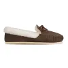 The Women's Cozy Moccasin in Mahogany ~ Standard/Narrow sold by Adelante Shoe