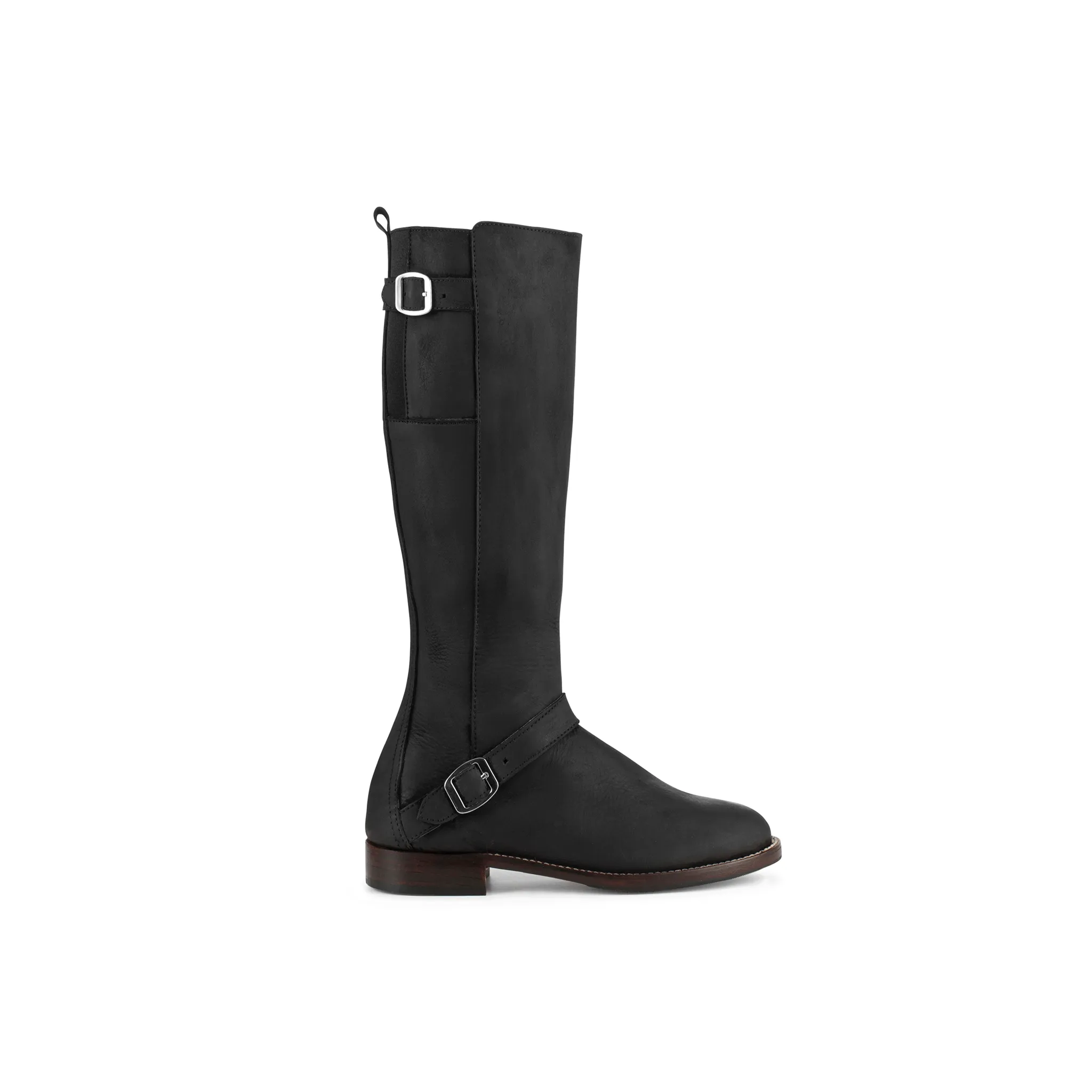 The Reina in Black ~ Very Wide ~ Narrow Calf 33cm sold by Adelante Shoe product image thumbnail 2