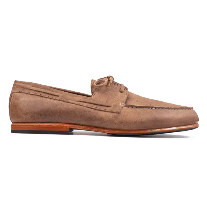 The Nautico in Desert ~ Wide sold by Adelante Shoe