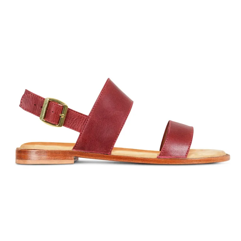 The Cordoba in Pomegranate ~ Super Wide sold by Adelante Shoe
