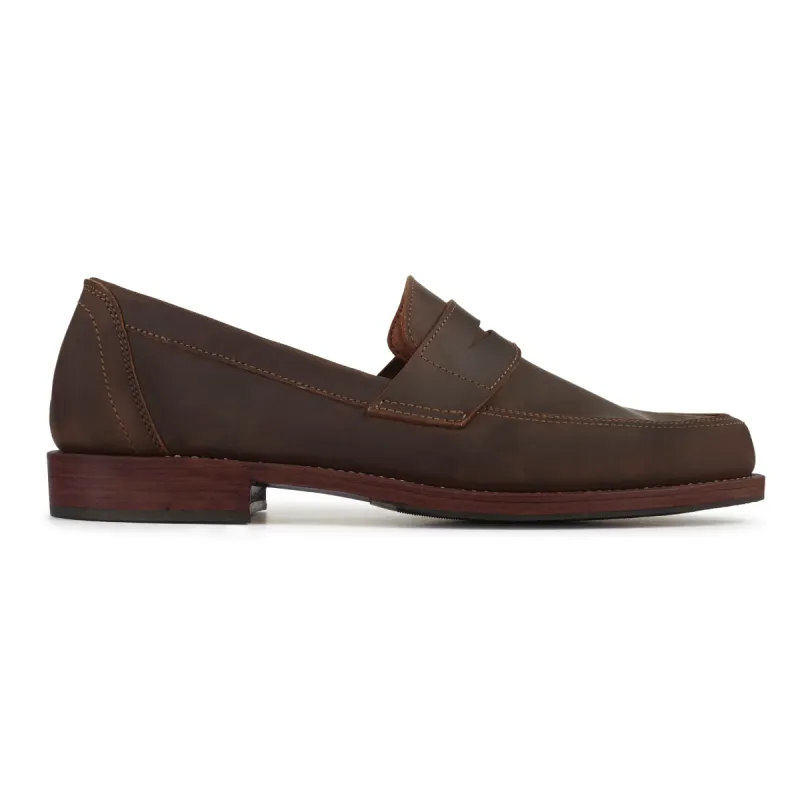 The Luca in Mahogany - (av) sold by Adelante Shoe