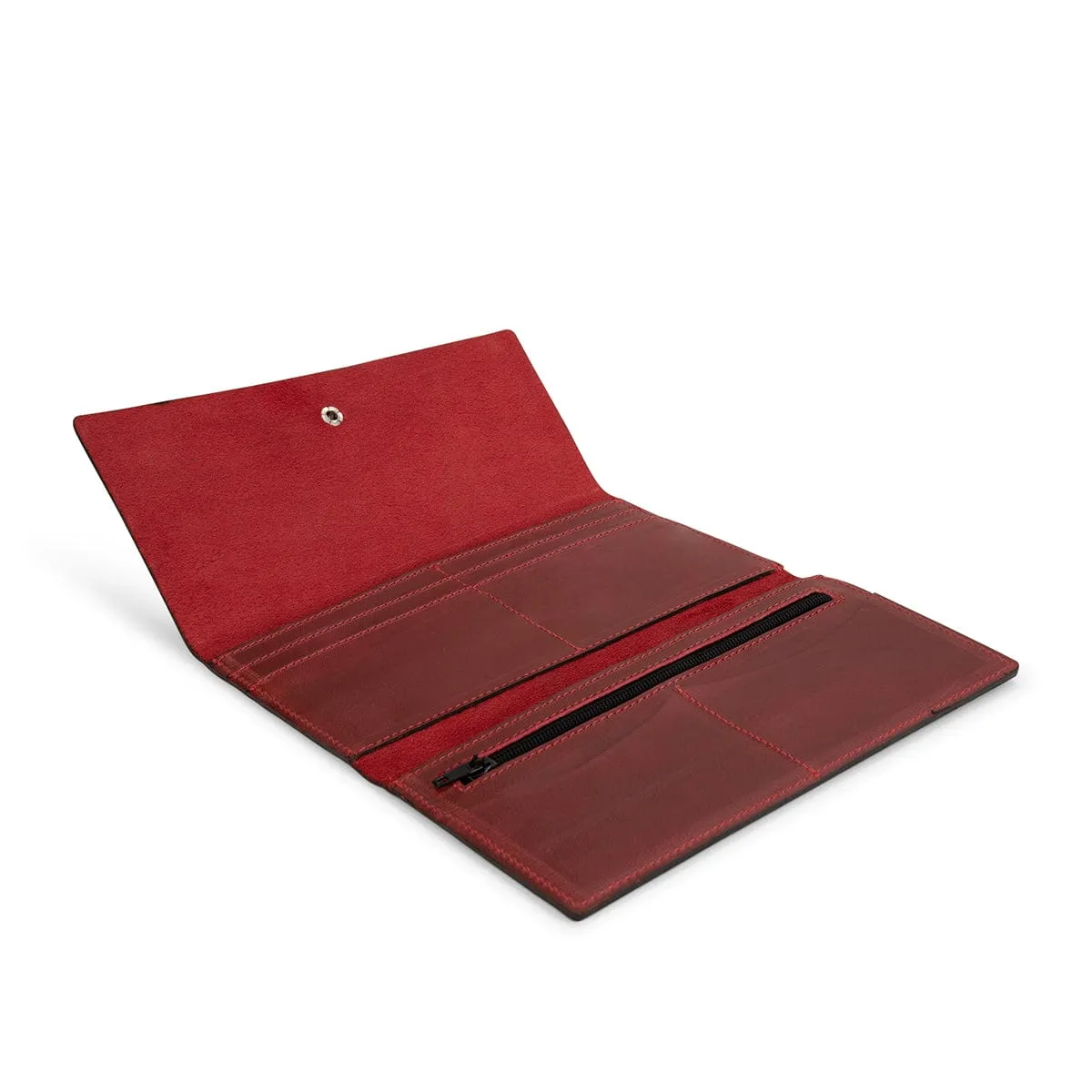 Asymmetrical Snap Wallet sold by Adelante Shoe product image thumbnail 3