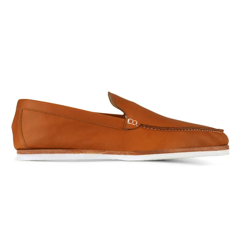 The Mateo in Caramel - (av) sold by Adelante Shoe