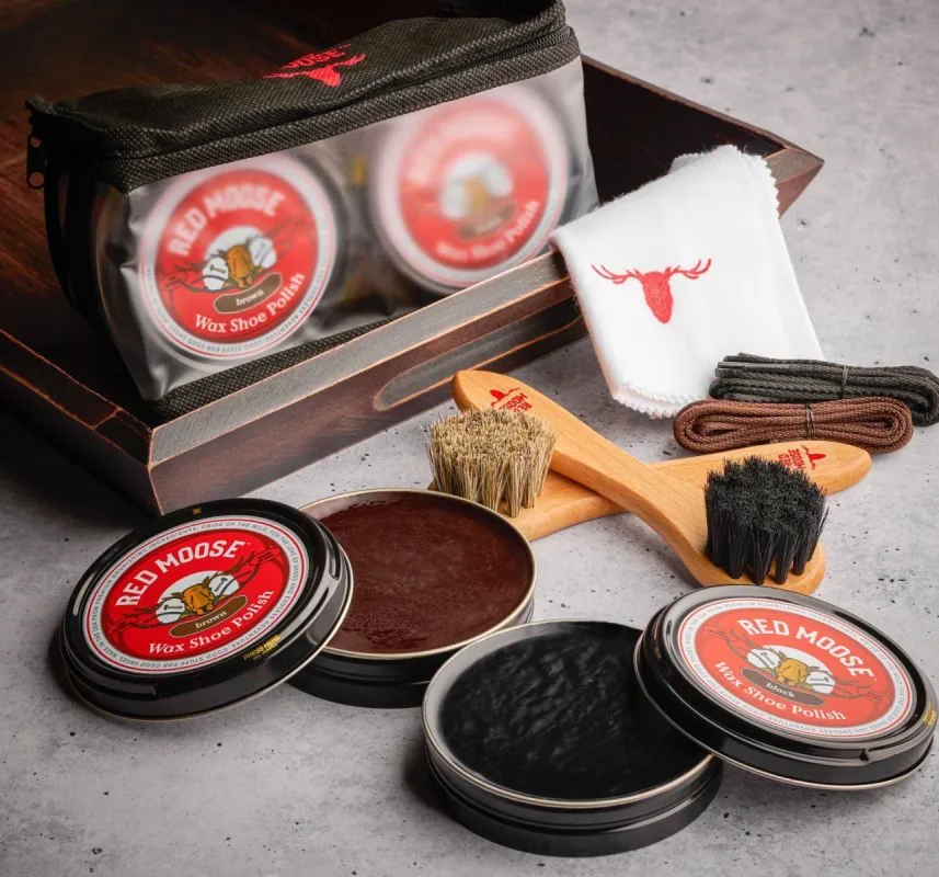 Wax Shoe Polish Kit sold by Adelante Shoe