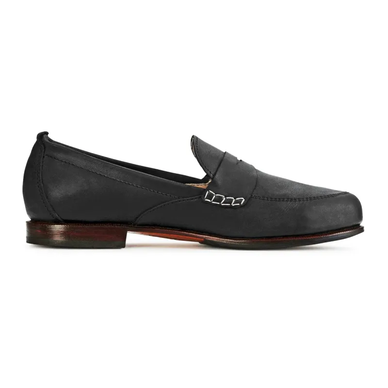 The Sabina in Black ~ Super Wide sold by Adelante Shoe