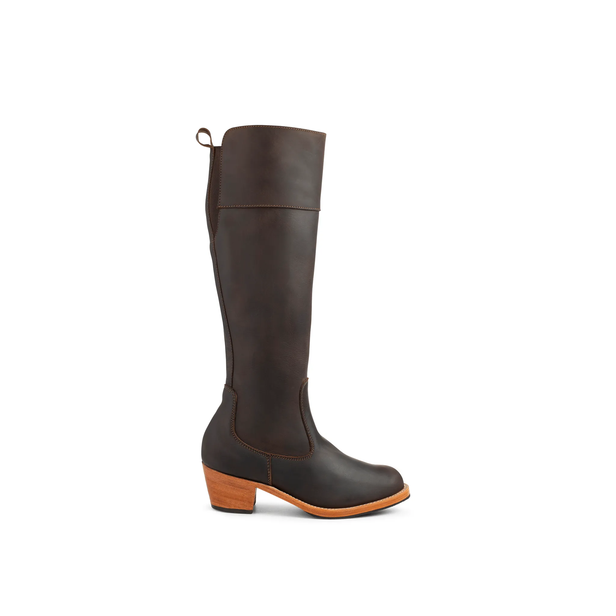 The Condesa in Mahogany ~ Standard/Narrow ~ Standard Calf 37cm sold by Adelante Shoe product image thumbnail 2