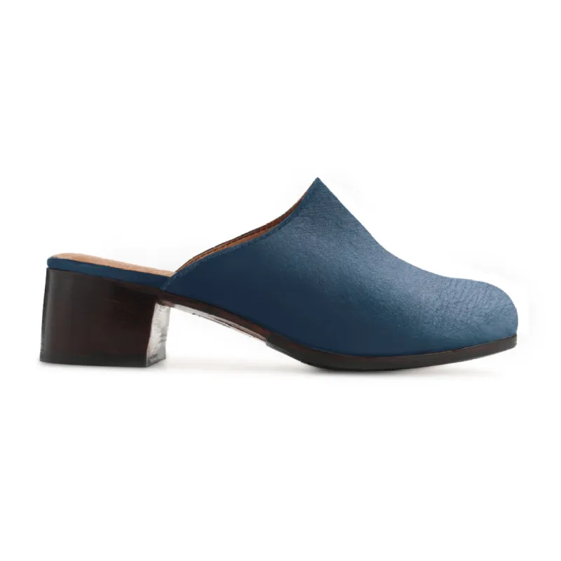 The Camila in Denim Blue - (av) sold by Adelante Shoe