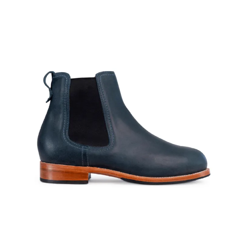 The Merida in Denim Blue ~ Standard/Narrow sold by Adelante Shoe