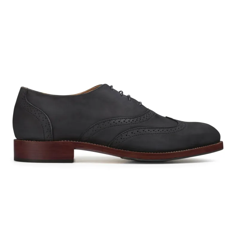 The Clásico in Black ~ Super Wide sold by Adelante Shoe
