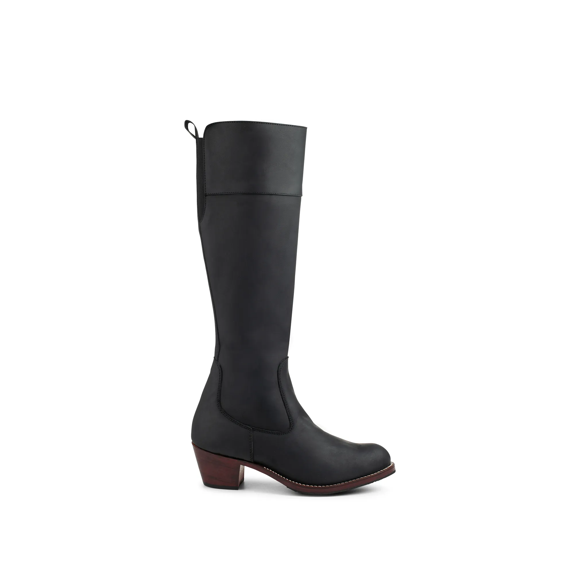 The Condesa in Black ~ Standard/Narrow ~ Wide Calf 51cm sold by Adelante Shoe product image thumbnail 2