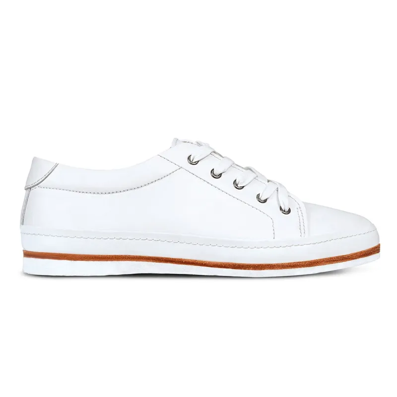 The Women's Brisa in White - (av) sold by Adelante Shoe