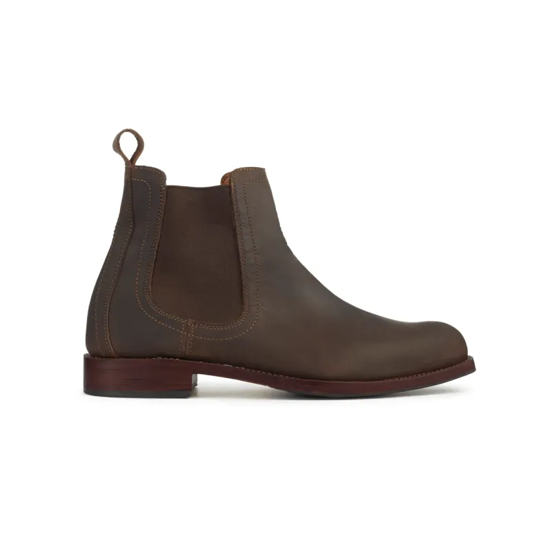 The Mendoza in Mahogany ~ Wide sold by Adelante Shoe