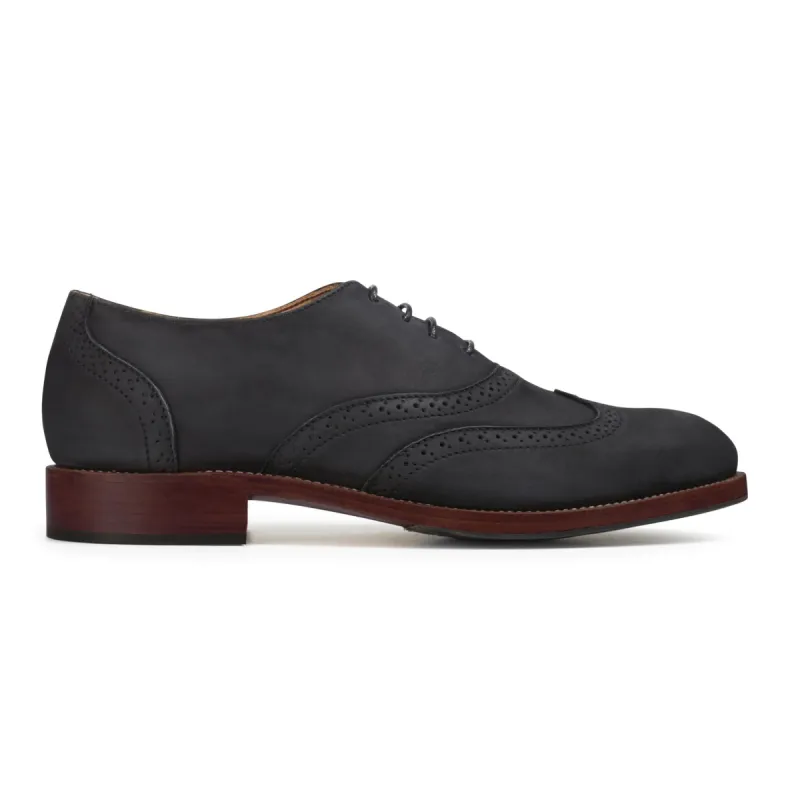 The Clásico in Black - (av) sold by Adelante Shoe
