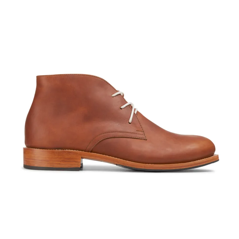 The Santiago in Caramel - (av) sold by Adelante Shoe