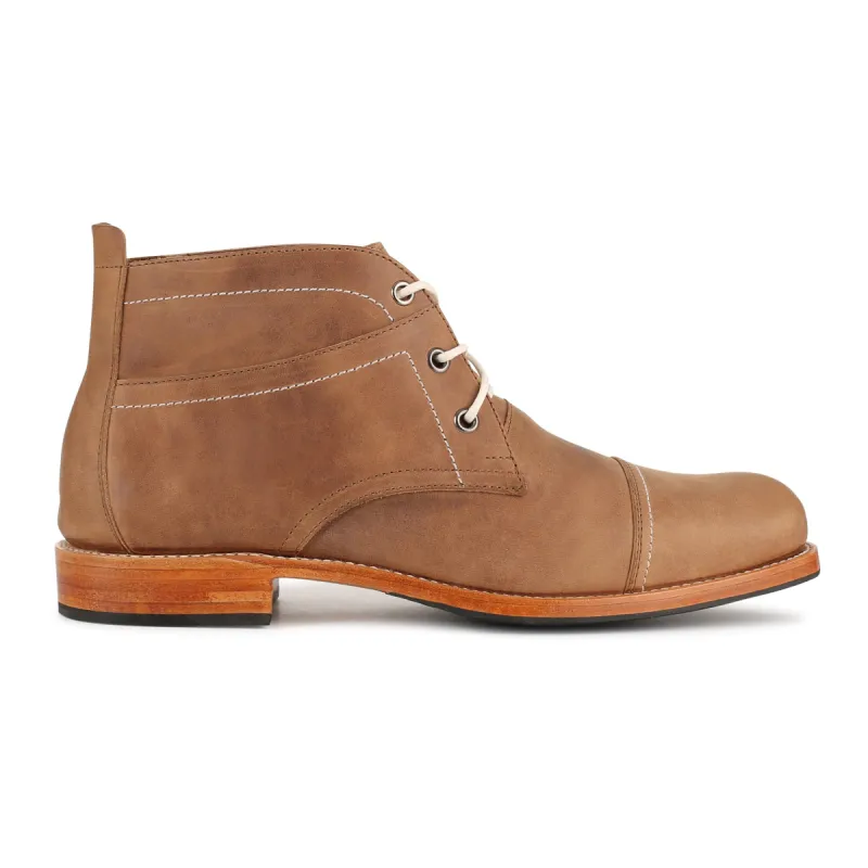 The Valparaiso in Desert ~ Super Wide sold by Adelante Shoe