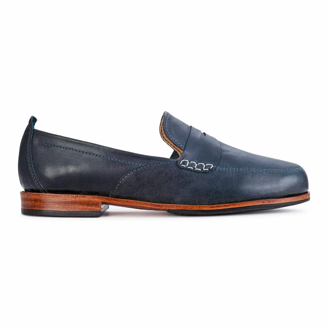 The Sabina in Denim Blue ~ Standard/Narrow sold by Adelante Shoe
