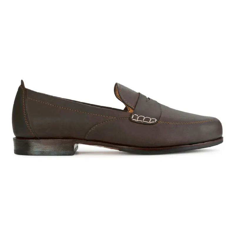 The Sabina in Mahogany - (av) sold by Adelante Shoe