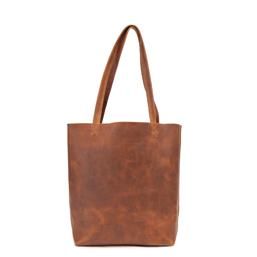 Custom Classic Leather-Tote sold by Adelante Shoe