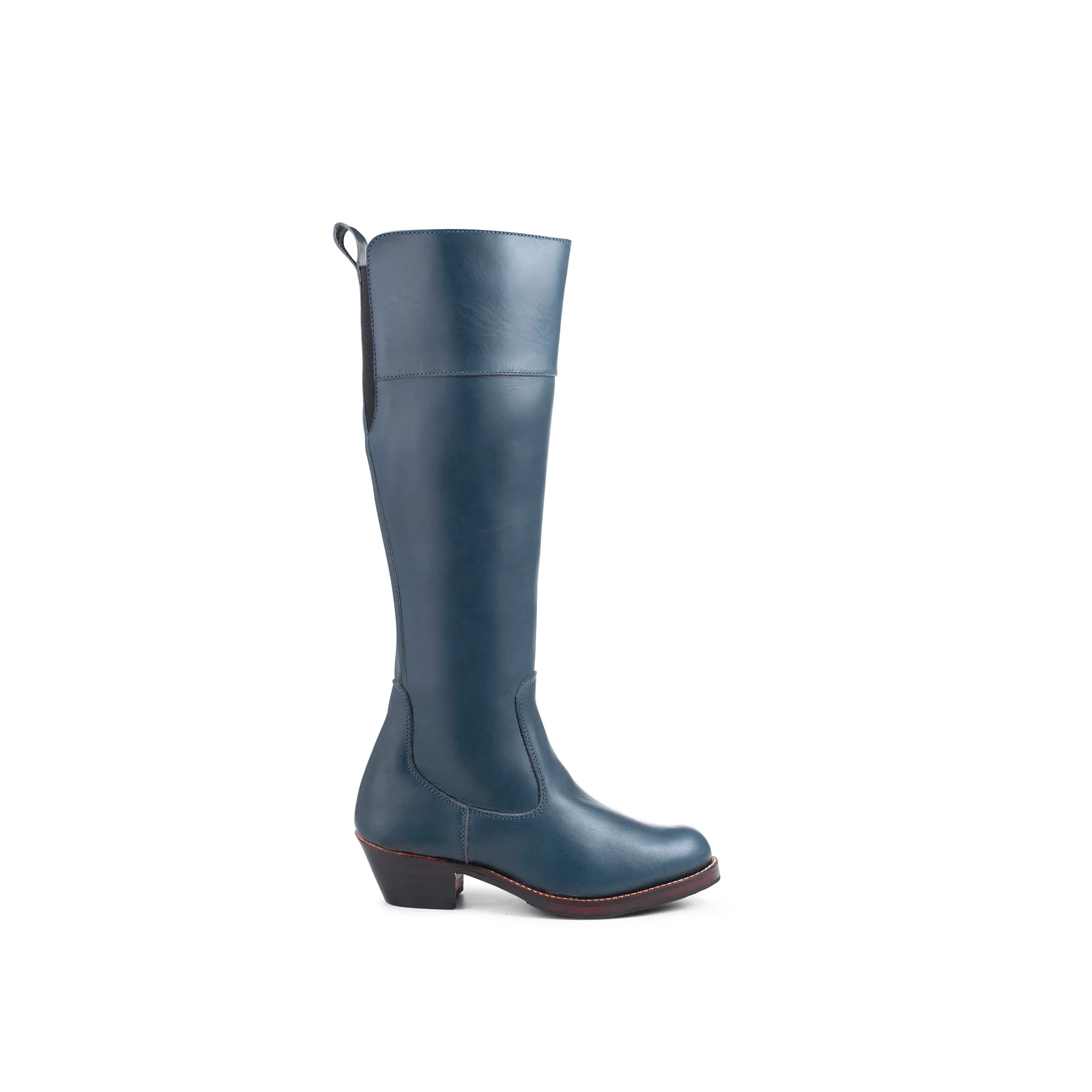 The Condesa in Denim Blue ~ Standard/Narrow ~ Wide Calf 53cm sold by Adelante Shoe product image thumbnail 2