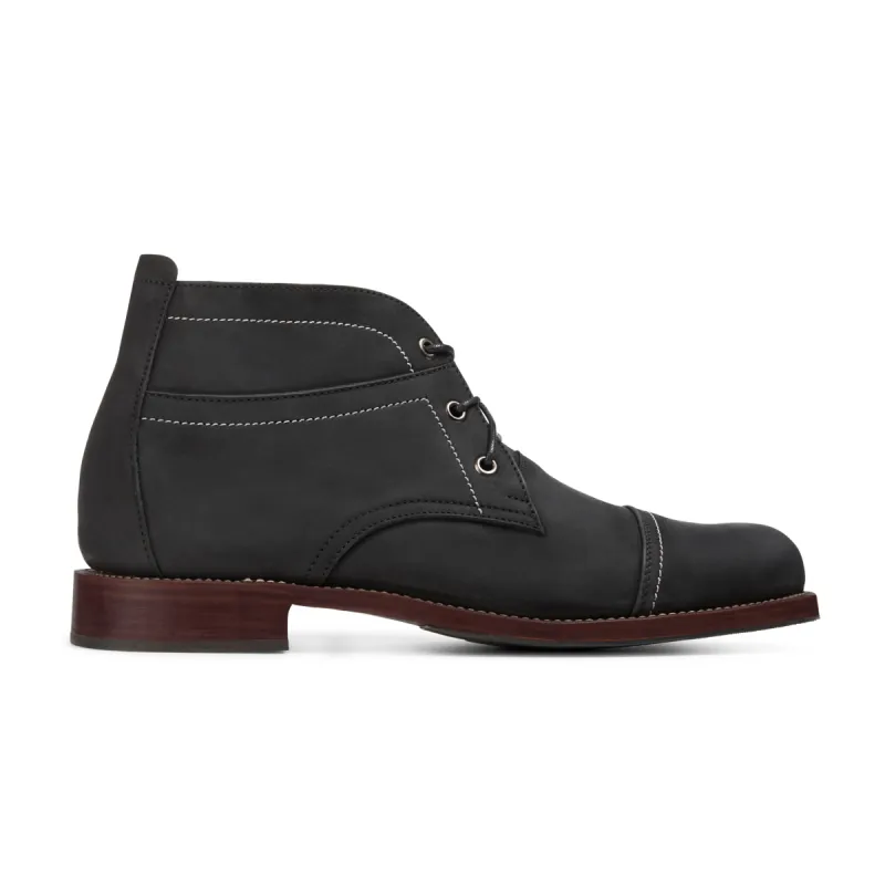 The Valparaiso in Black - (av) sold by Adelante Shoe