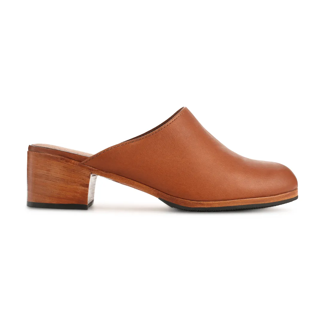 The Camila in Caramel ~ Wide sold by Adelante Shoe