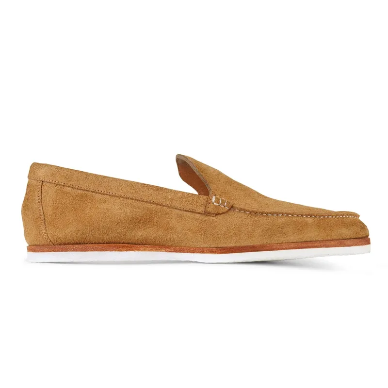 The Mateo in Desert Rough Out - (av) sold by Adelante Shoe