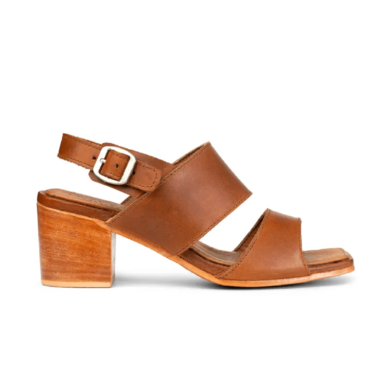 The Serena in Caramel - (av) sold by Adelante Shoe