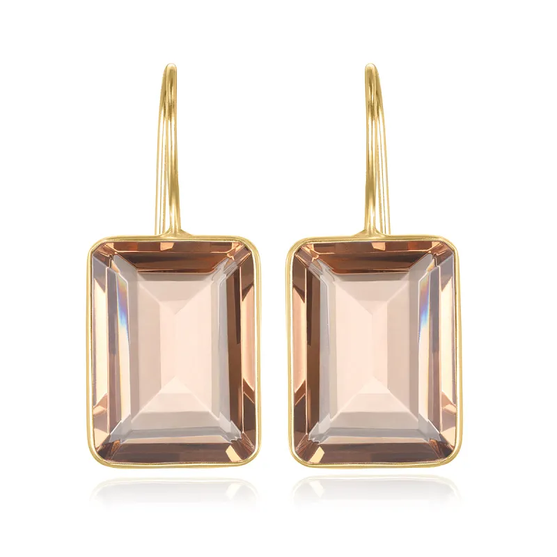 Emerald Cut Valencia-Champagne Gold sold by Amelia Rose Design