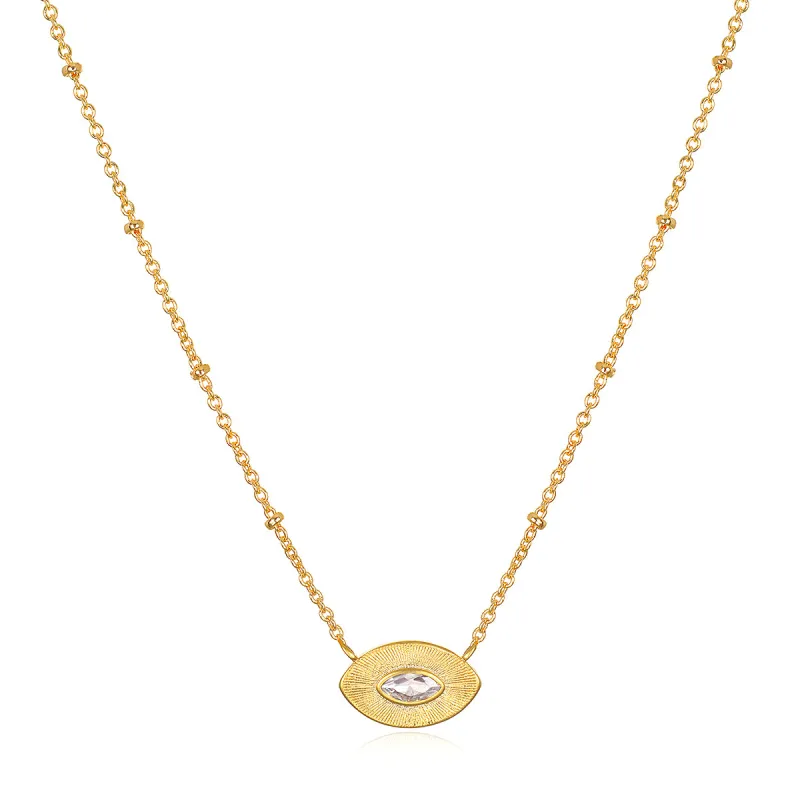 Evil Eye Satellite Necklace sold by Amelia Rose Design