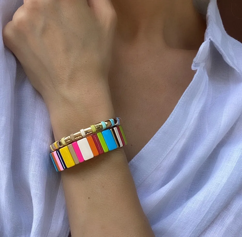 Golden Rainbow Bracelet sold by Amelia Rose Design product image thumbnail 4