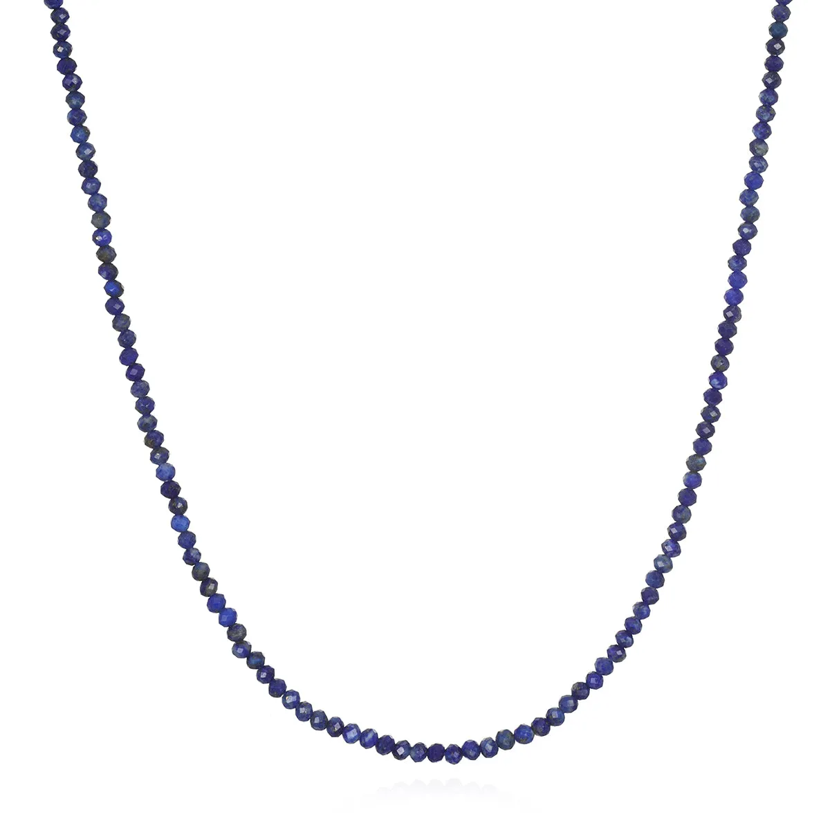 Beaded Layering Necklace-Lapis sold by Amelia Rose Design
