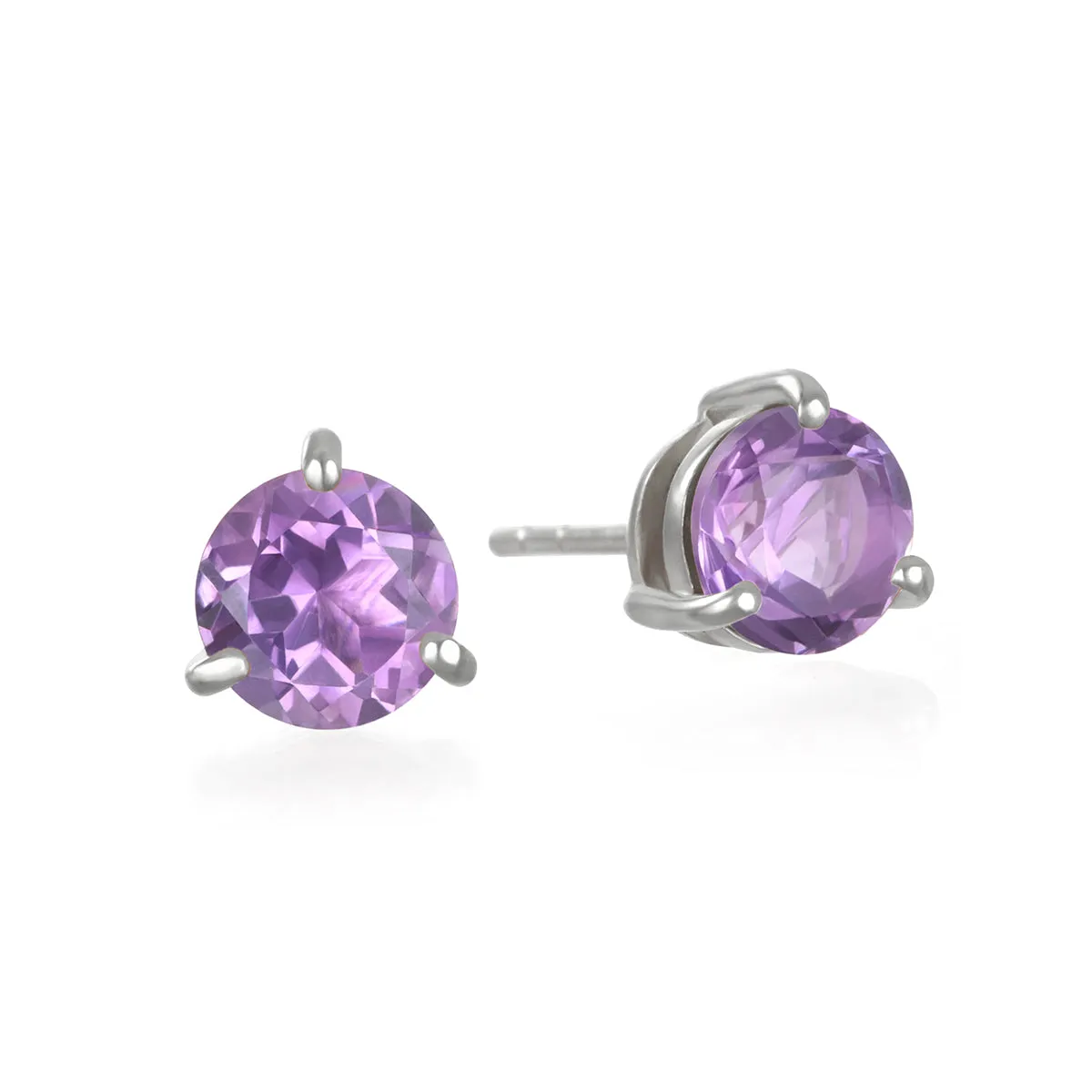 Birthstone Earring-February Amethyst sold by Amelia Rose Design product image thumbnail 5