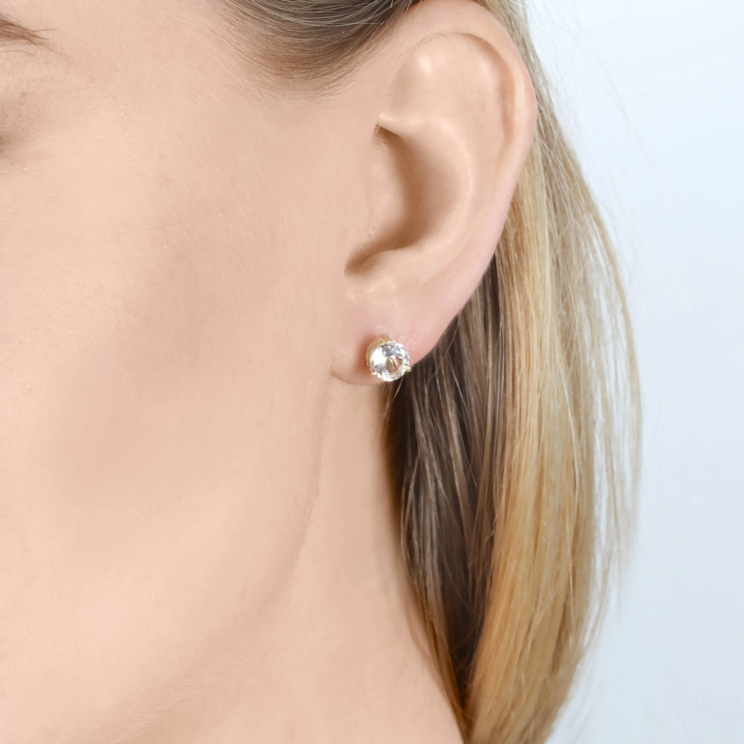 Birthstone Earring-February Amethyst sold by Amelia Rose Design product image thumbnail 3