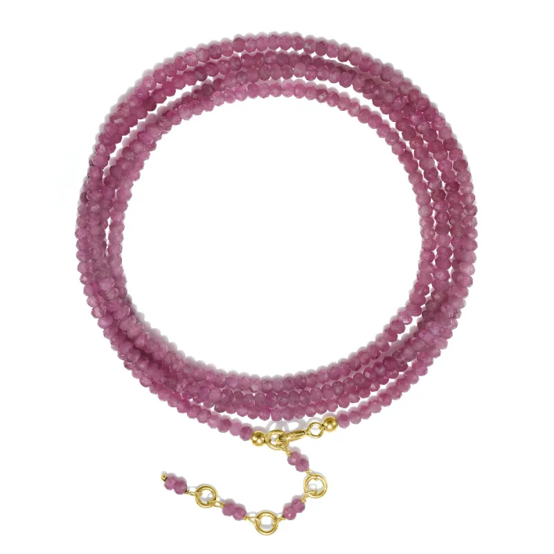 New! Gemstone Wrap-Pink Tourmaline sold by Amelia Rose Design