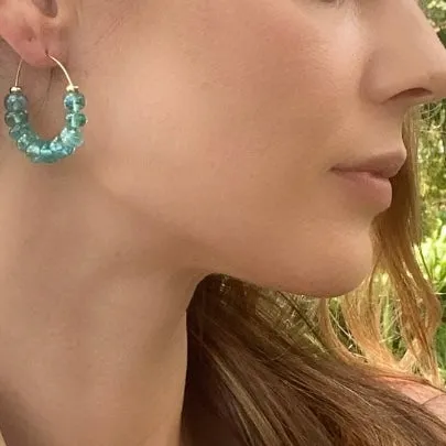 Apatite Hoops sold by Amelia Rose Design product image thumbnail 2