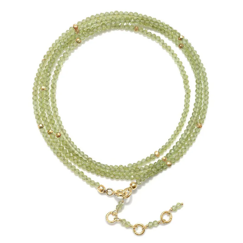 Gemstone Sparkle Wrap-Peridot sold by Amelia Rose Design