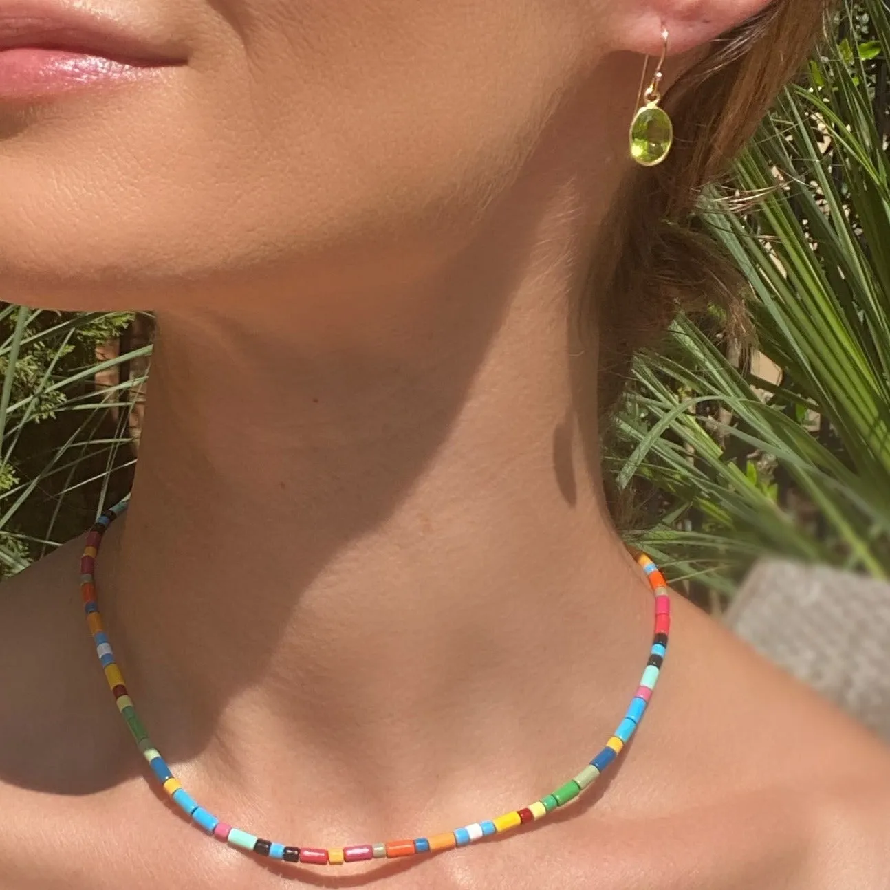 Enamel Beaded Necklace sold by Amelia Rose Design product image thumbnail 2