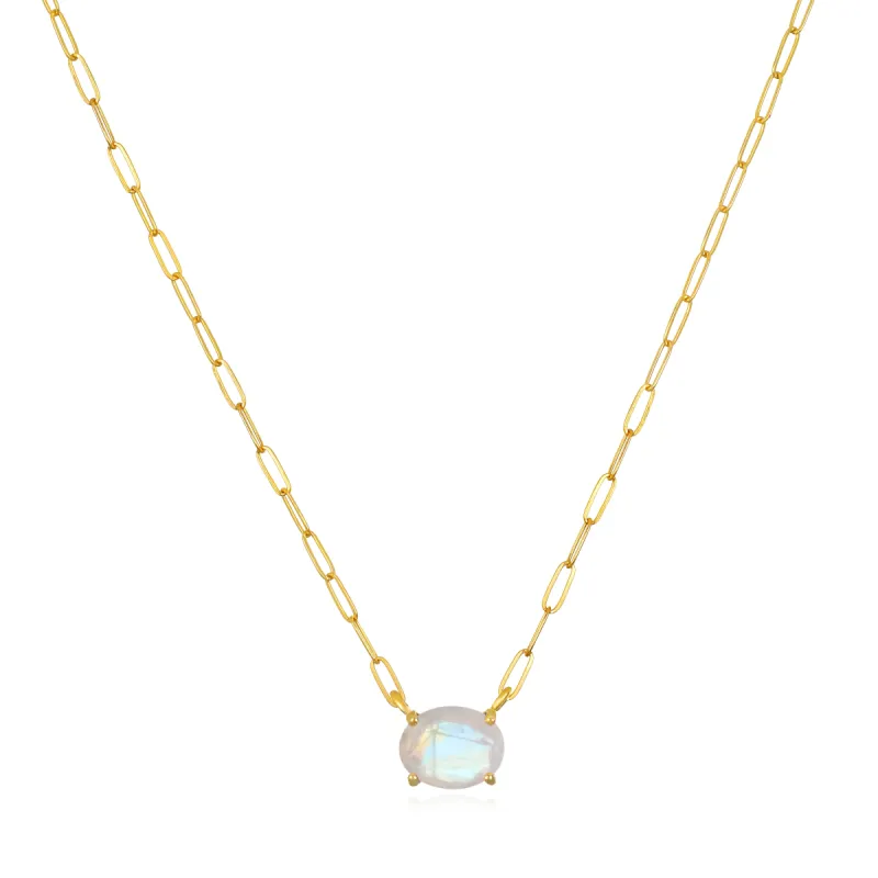 Gem Drop Rainbow Moonstone sold by Amelia Rose Design